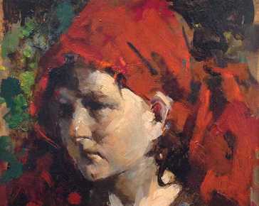 Irolli Vincenzo - Porträt eines kleinen Mädchens